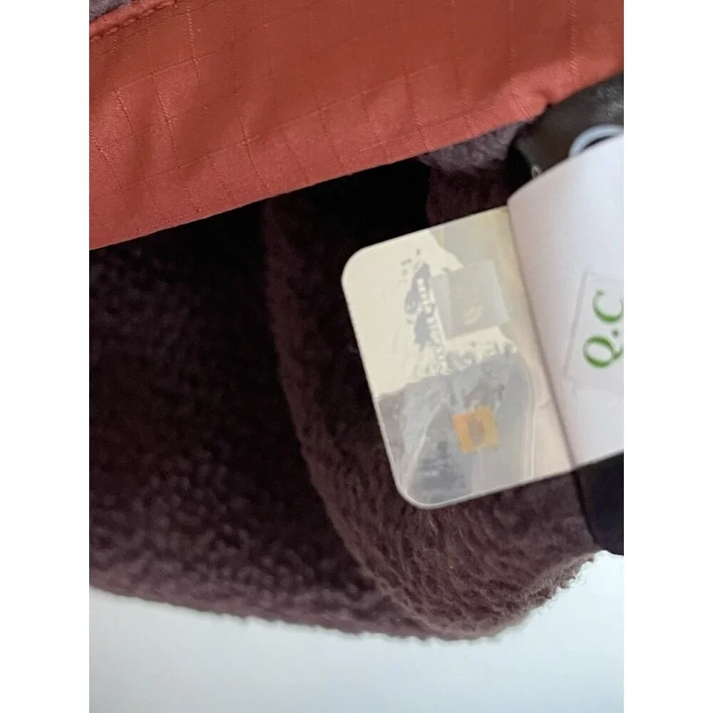 The North Face Mens Size XXL 2XL Royal Arch Vest Full Zip‎ 2-Pocket Brown Orange